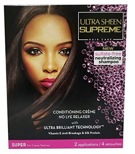 Ultra Sheen Supreme No-Lye Conditioning Relaxer Kit: $12.45