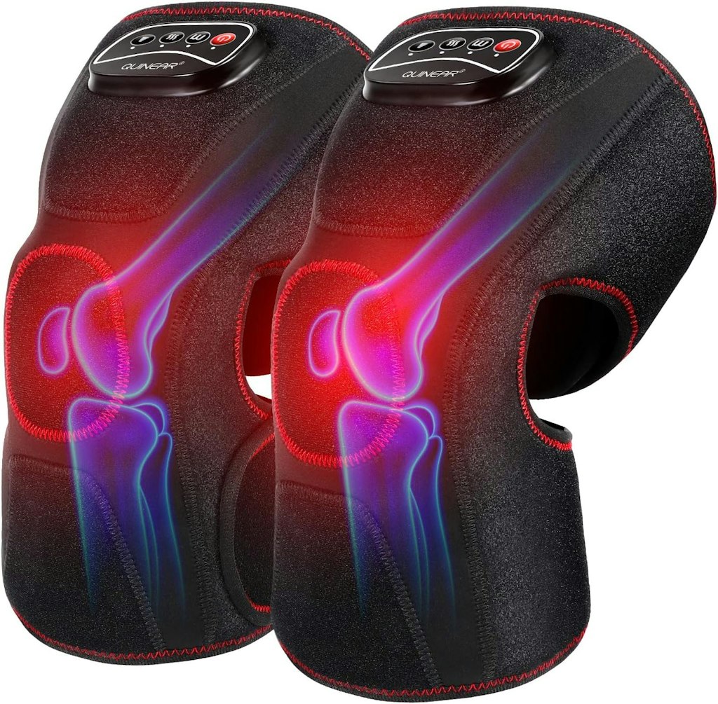 Quinear Air Compression Heat Knee Massager: $45