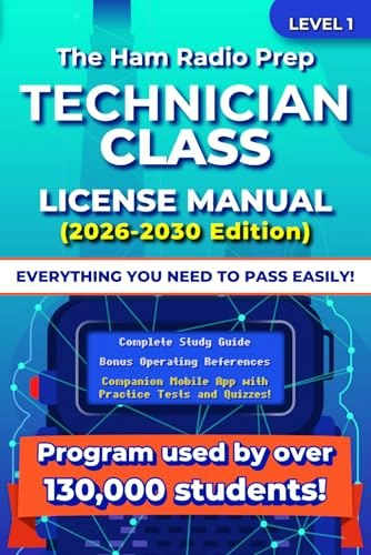 Ham Radio Prep Technician Class License Manual: $16.85 Ham Radio Prep Technician Class License Manual: $16.85