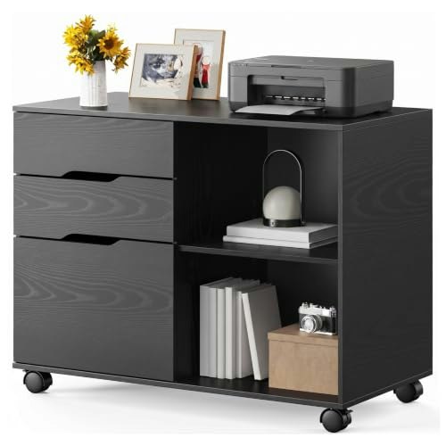 Olixis 3-Drawer Lateral File Cabinet and Printer Stand: $59.94 Olixis 3-Drawer Lateral File Cabinet and Printer Stand: $59.94