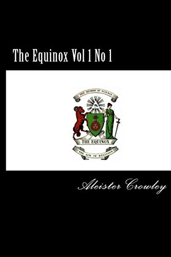 Equinox Volume 1 Number 1: $9.14 Equinox Volume 1 Number 1: $9.14