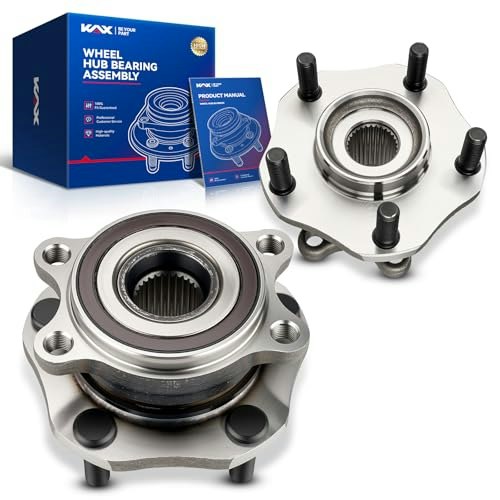 KAX Front Wheel Bearing and Hub Assembly 2-Pack: $93.08
