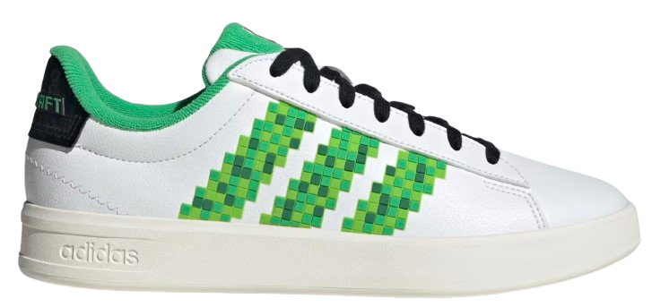 adidas x Minecraft Men's Grand Court 3.0 Shoes: $32