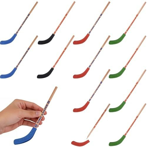 9-Inch Hockey Stick Pencils with Erasers 24-Pack: $7.99 9-Inch Hockey Stick Pencils with Erasers 24-Pack: $7.99