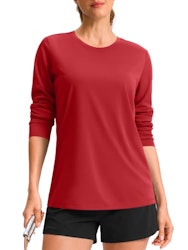 G Gradual Women's Lightweight Athletic Long Sleeve Workout Top for $6 + free shipping w/ Prime