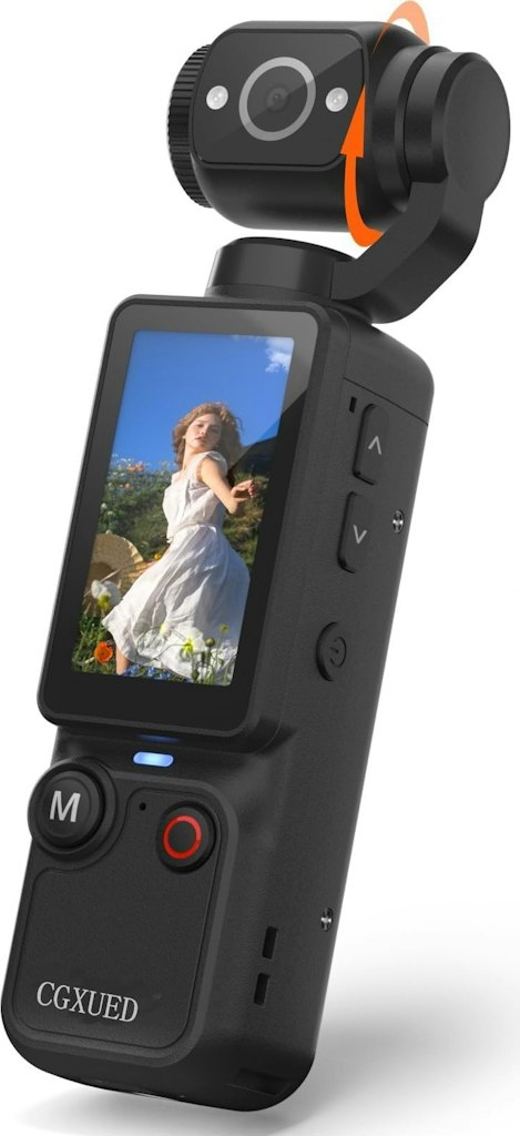 Vlogging Camera w/ 180° Rotating Lens: $33 Vlogging Camera w/ 180° Rotating Lens: $33