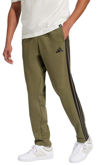 adidas Essentials 3-Stripes Open Hem Fleece Pants: $17.50 adidas Essentials 3-Stripes Open Hem Fleece Pants: $17.50