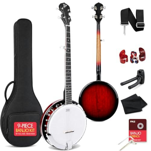 Pyle 5-String 39-inch Banjo Kit: $171.11