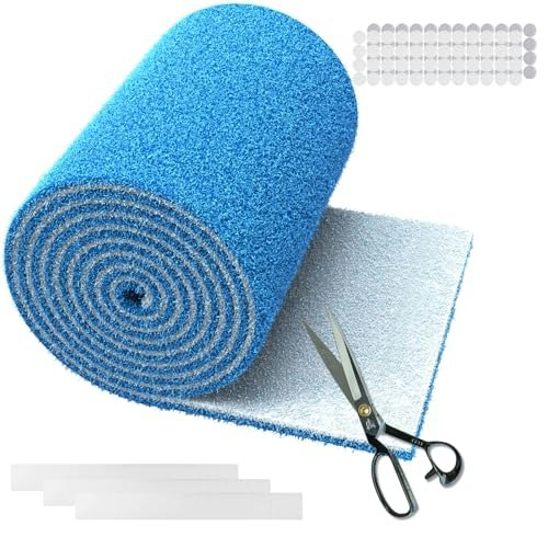 20"x120" MERV 8 Electrostatic Cut-to-Size Air Vent Filter Roll: $25.19