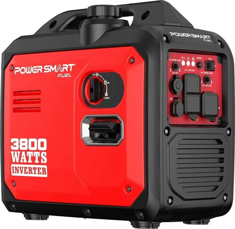 PowerSmart 3,800W Portable Inverter Generator: $360