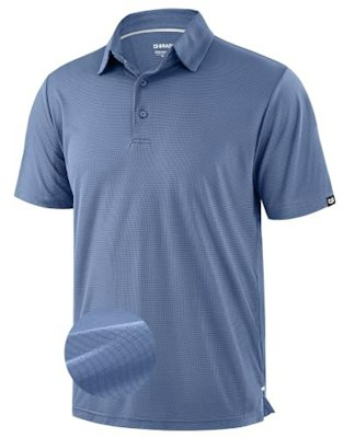 G Gradual Men's Quick-Dry Short Sleeve Golf Polo Shirt for $12 + free shipping w/ Prime