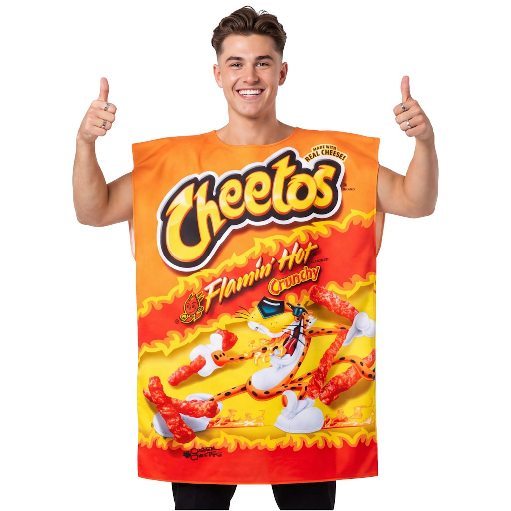Get Trend Cheetos Flamin' Hot Bag Halloween Costume: $23