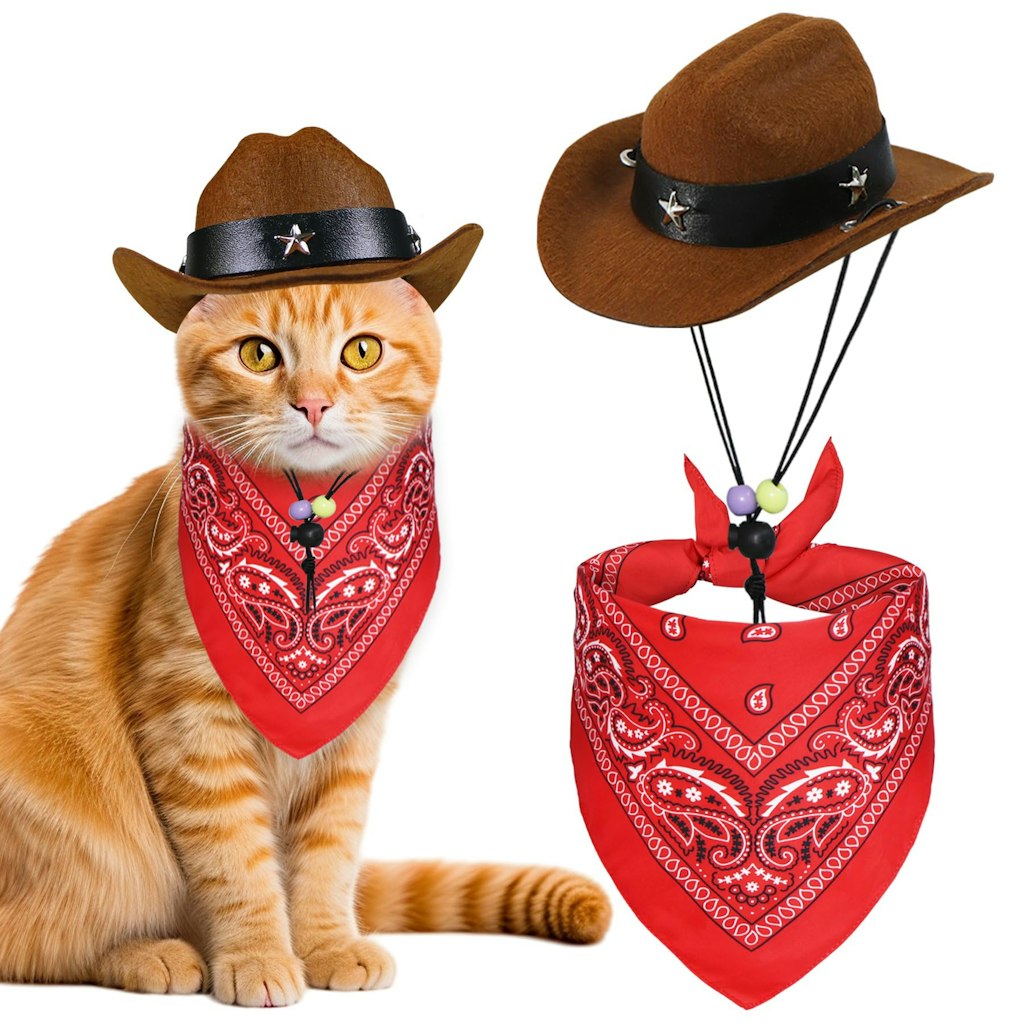Cat Cowboy Costume: $3.99