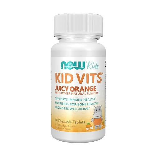 Now Supplements Kid Vits Multivitamin Chewable Tabs 60-Count: $4.99 Now Supplements Kid Vits Multivitamin Chewable Tabs 60-Count: $4.99