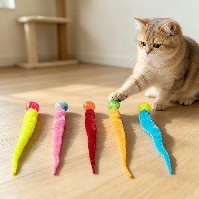 Cat Toy 5-Pack for $3 + free shipping w/ $25