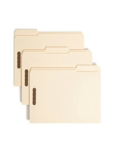 Smead Letter Size Fastener File Folders 25-Pack: $17.34 Smead Letter Size Fastener File Folders 25-Pack: $17.34