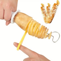 Tornado Stainless Steel Manual Potato Slicer for $3 + free shipping w/ $25