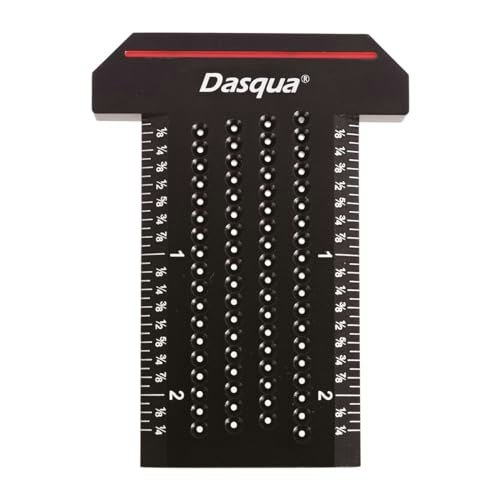 Dasqua 1804-5662 Pocket Marking T-Shaped Ruler: $10.30