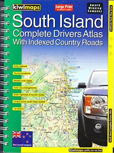 South Island Drivers Atlas: $31.45 South Island Drivers Atlas: $31.45