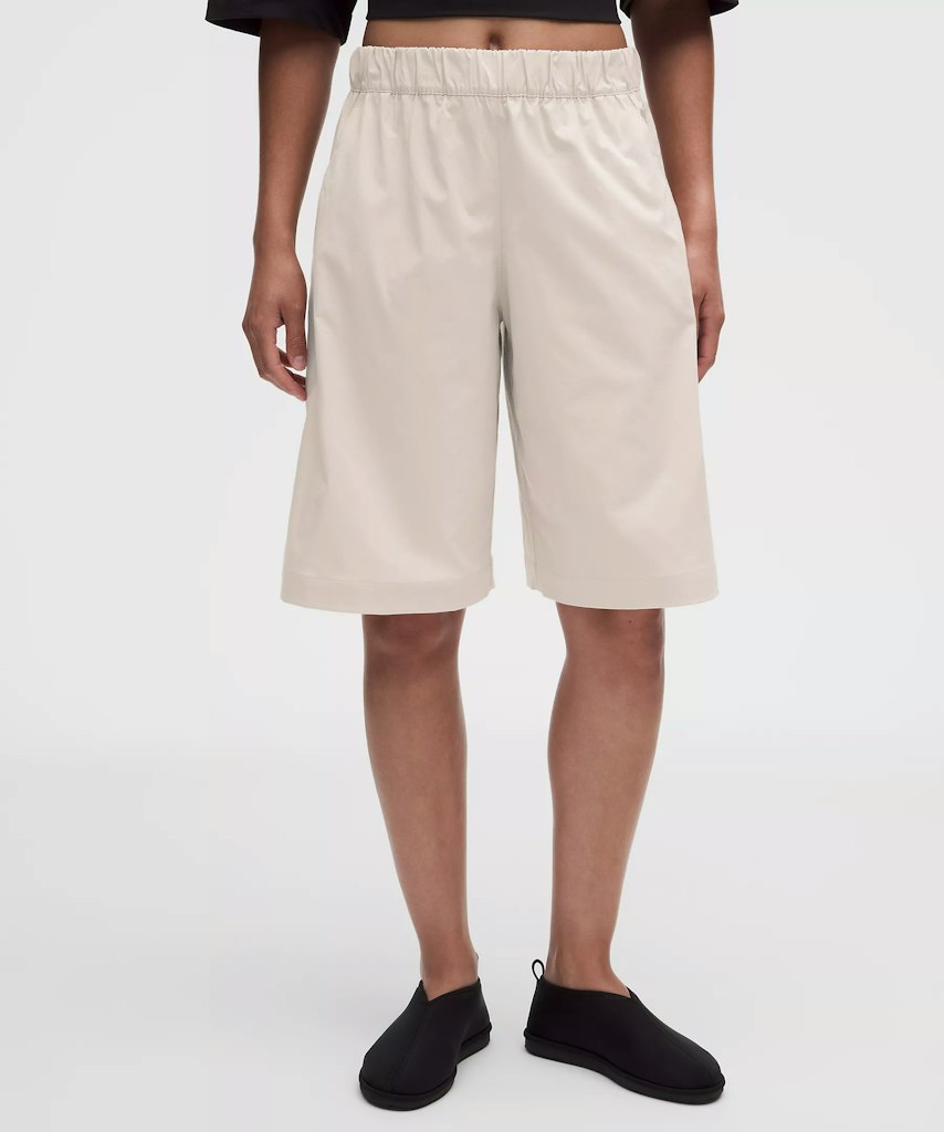 lululemon Woven Mid-Rise Bermuda Short: $34