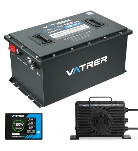 Vatrer Power 72V 105Ah Lithium Golf Cart Battery: $1,709.99 Vatrer Power 72V 105Ah Lithium Golf Cart Battery: $1,709.99
