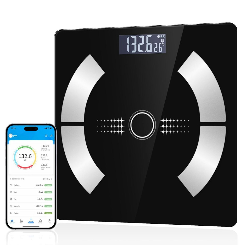 Digital Smart Scale for Body Weight and Body Composition: $21.58 Digital Smart Scale for Body Weight and Body Composition: $21.58