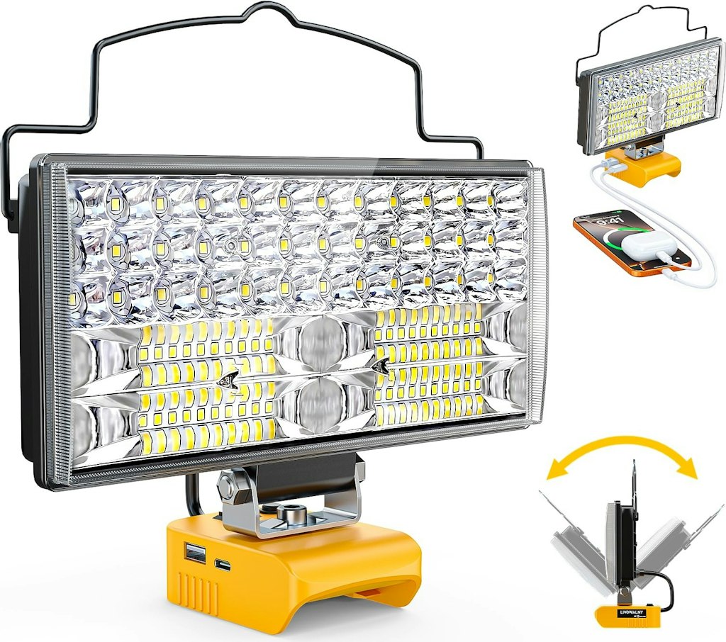 14800LM LED Work Light: $21 14800LM LED Work Light: $21