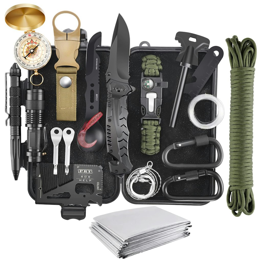 22-in-1 Emergency Survival Kit: $15 22-in-1 Emergency Survival Kit: $15