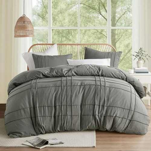 Comfort Spaces Porter Twin/Twin XL Duvet Cover Set 2-Piece: $23.88 Comfort Spaces Porter Twin/Twin XL Duvet Cover Set 2-Piece: $23.88