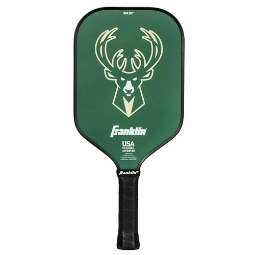 Franklin Sports Milwaukee Bucks NBA Pickleball Paddle: $28 Franklin Sports Milwaukee Bucks NBA Pickleball Paddle: $28