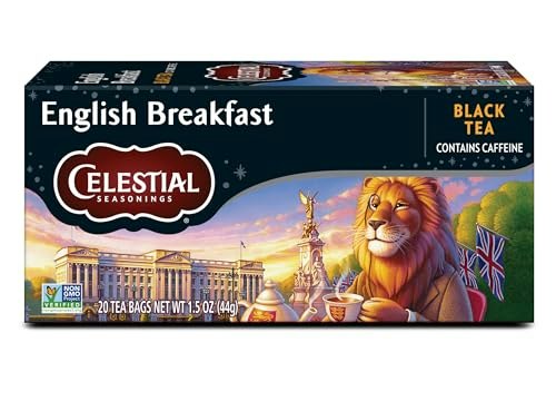 Celestial Seasonings English Breakfast Black Tea 20-Count: $5 Celestial Seasonings English Breakfast Black Tea 20-Count: $5