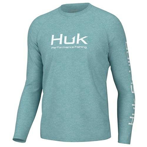 Huk Men's Pursuit Heather Long Sleeve Fishing Shirt: $33.86 Huk Men's Pursuit Heather Long Sleeve Fishing Shirt: $33.86