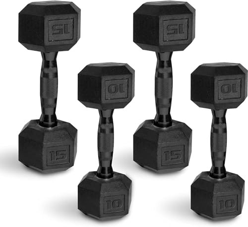 CAP 50-lb Coated Dumbbell Set: $56.08 CAP 50-lb Coated Dumbbell Set: $56.08