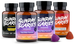 Sunday Scaries Mushroom Sleep Gummies Bundle for $39 + free shipping