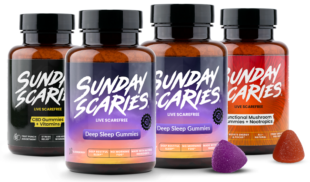 Sunday Scaries Mushroom Sleep Gummies Bundle: $39