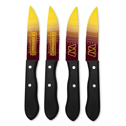 Washington Commanders Steak Knife Set: $25.85 Washington Commanders Steak Knife Set: $25.85