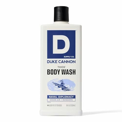 Duke Cannon Supply Co. Naval Diplomacy Thick Body Wash 18-oz.: $6.74 Duke Cannon Supply Co. Naval Diplomacy Thick Body Wash 18-oz.: $6.74