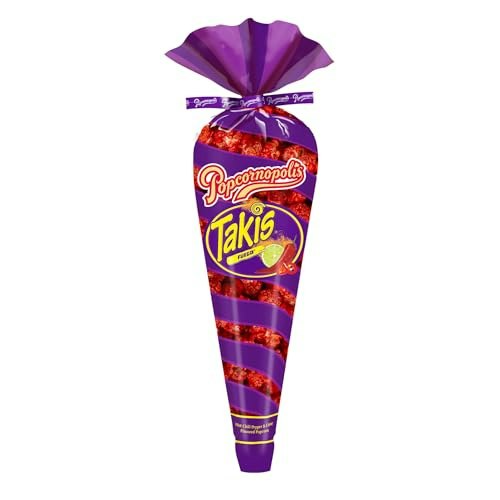 Popcornopolis Fuego Takis Popcorn 1.75oz Cone: $8.09 Popcornopolis Fuego Takis Popcorn 1.75oz Cone: $8.09
