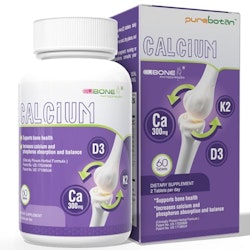 PureBotan 60-Count EuBone Bone Health Supplement for $9 + free shipping w/ Prime