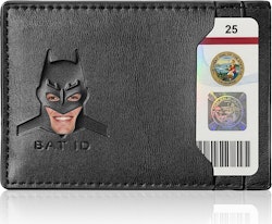 Leather Bat Wallet w/ Face Eyes Cutout for $9 + free shipping w/ Prime