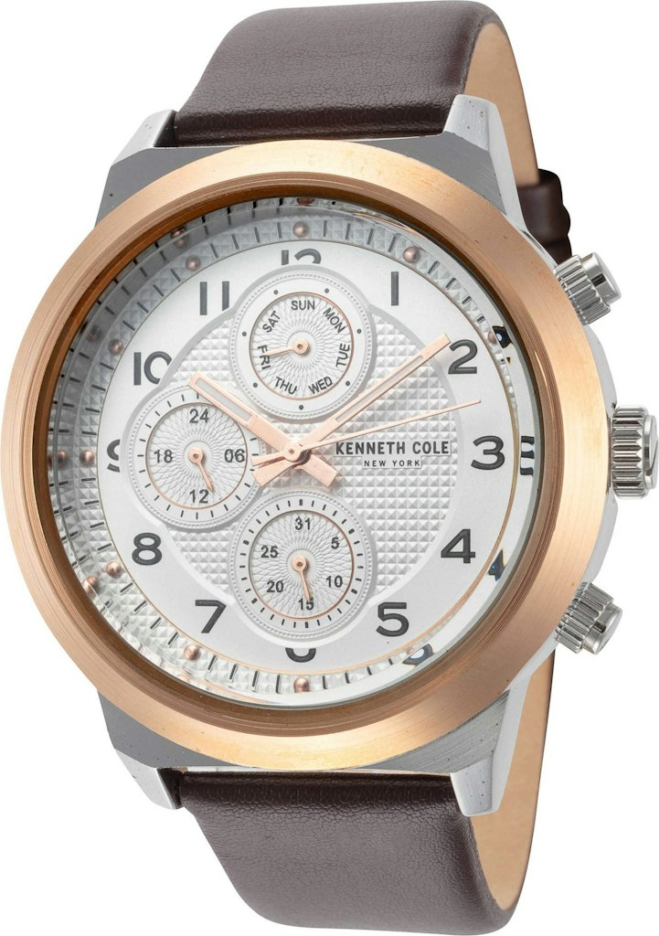 Kenneth Cole Men's 47mm Quartz Watch: $30