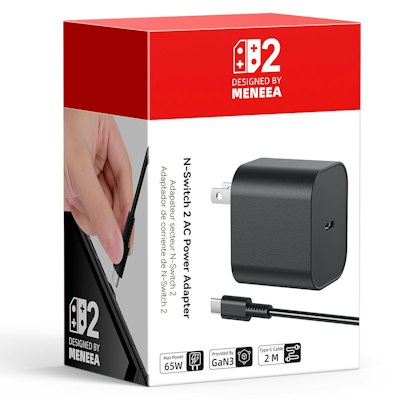 65W Switch 2 Charger w/ 6.6-Foot Cable for $16 + free shipping w/ Prime