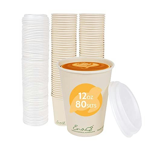 Earth's Natural Alternative 12-ounce Compostable Bamboo Paper Cups 80-Pack: $29.69 Earth's Natural Alternative 12-ounce Compostable Bamboo Paper Cups 80-Pack: $29.69