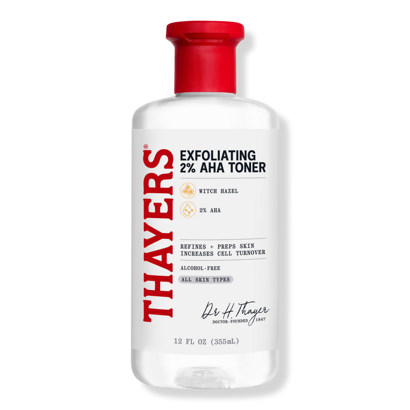 Thayers 2% AHA Exfoliating, Smoothing & Pore Refining Toner: $7.99 Thayers 2% AHA Exfoliating, Smoothing & Pore Refining Toner: $7.99