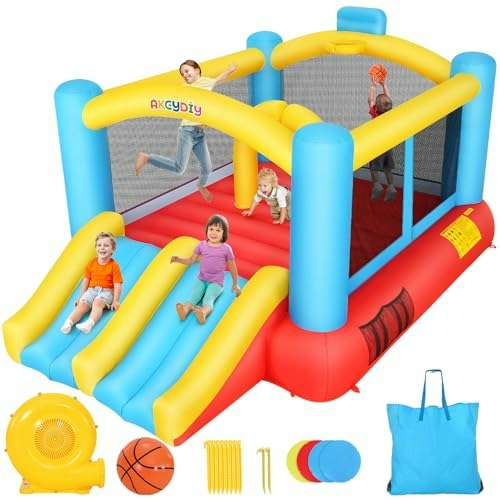 Inflatable Bounce House with Blower: $197.99 Inflatable Bounce House with Blower: $197.99