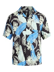 Lilo & Stitch Men's Graphic Button-Up Shirt for $4 + free shipping w/ $35