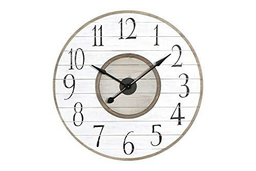 Creative Co-Op Round Wood Slat Wall Clock: $135.99 Creative Co-Op Round Wood Slat Wall Clock: $135.99
