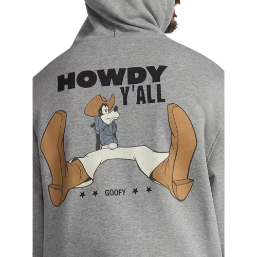 Disney Goofy Men's Howdy Y'all Fleece Zip-Up Hoodie: $9.43