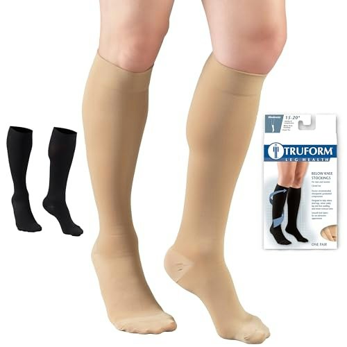 Truform 15-20 mmHg Below-Knee Compression Stockings: $11.70