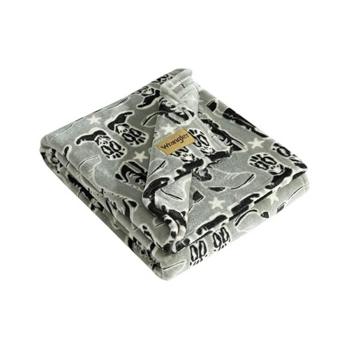 Wrangler 50" x 60" Plush Throw Blanket: $20 Wrangler 50" x 60" Plush Throw Blanket: $20